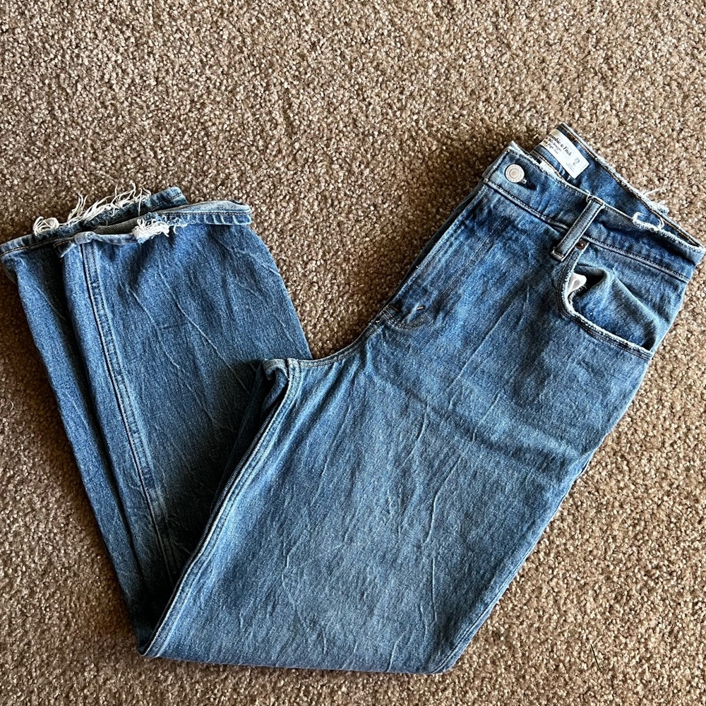 Abercrombie & Fitch 90s Straight Ultra High Rise Jeans